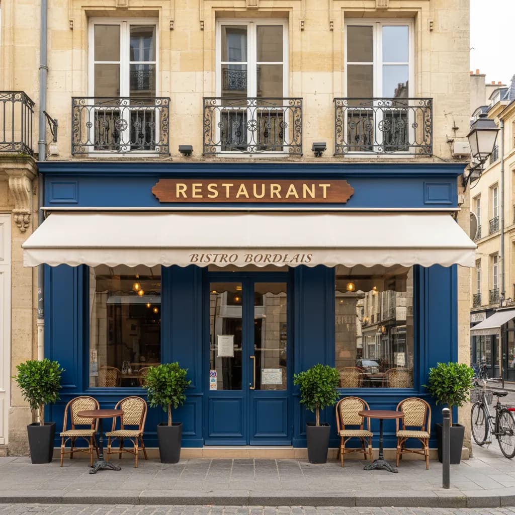 Restaurant 45m² à Bordeaux : terrasse - licence IV - Image 1