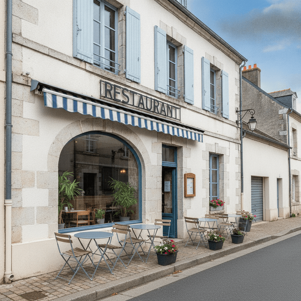 Restaurant 260m² à Luçon : terrasse - licence IV - Image 1