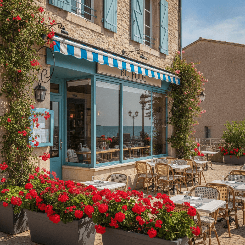 Restaurant 60m² à Six-Fours-Les-Plages : terrasse - extraction - Image 1