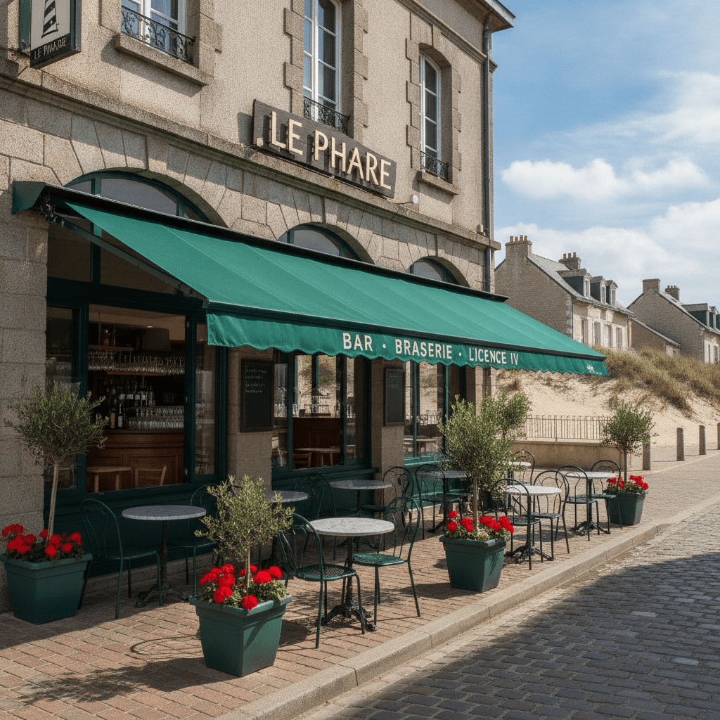 Bar-brasserie à Fort-Mahon-Plage : terrasse - licence IV - Image 1