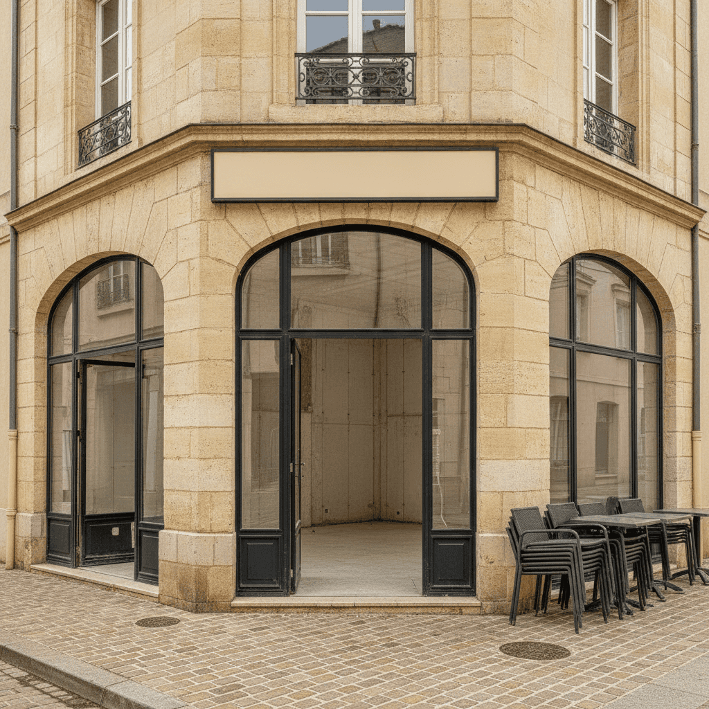 Murs et fonds 180m² à Jouy-le-Moutier