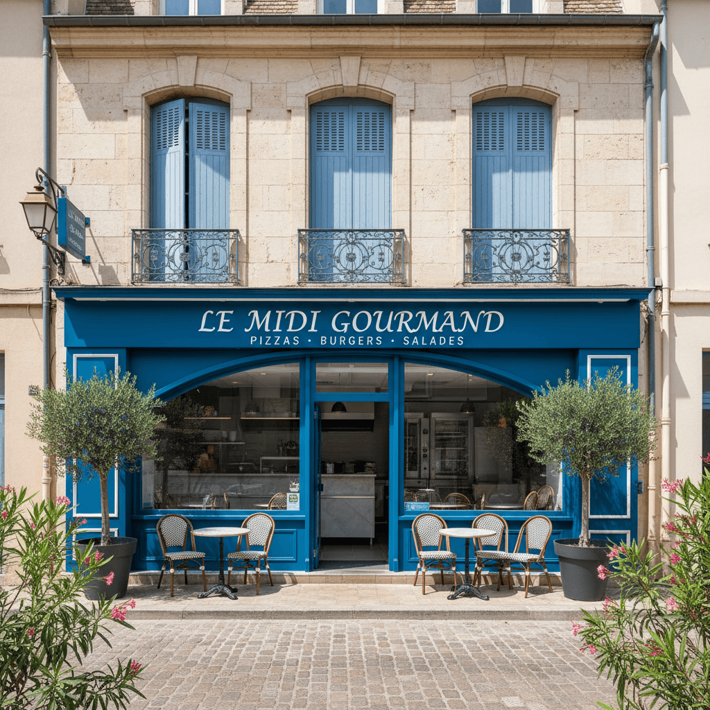 Fast-food 60m² à Hyères : terrasse - licence IV - Image 1