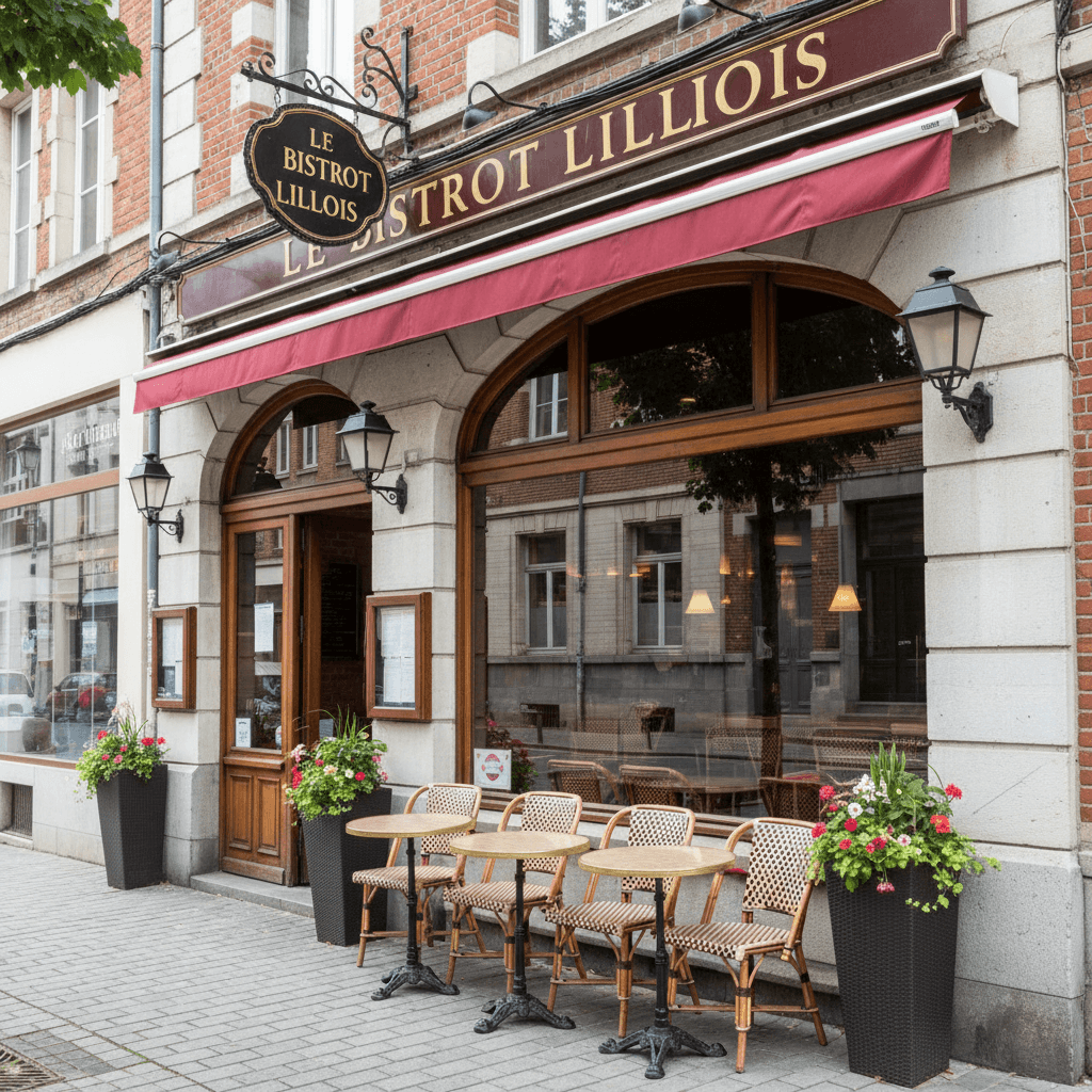 Restaurant à Lille : terrasse - licence IV