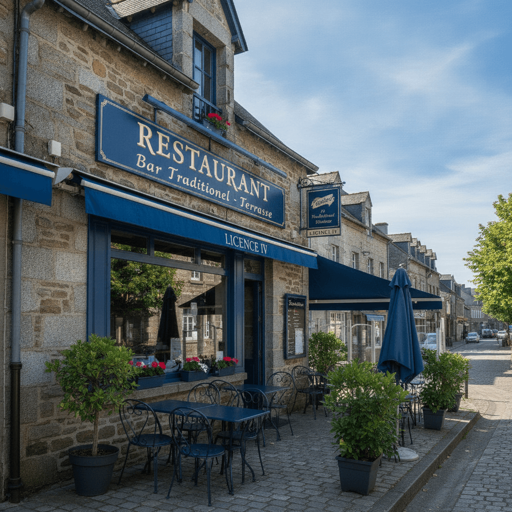 Restaurant 250m² à Theix-Noyalo : terrasse - licence IV - Image 1