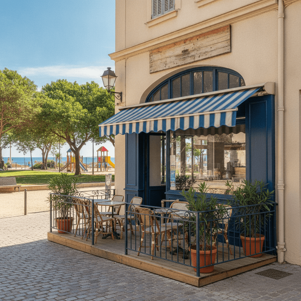 Snack 100m² à Marseille : terrasse - licence IV - Image 1
