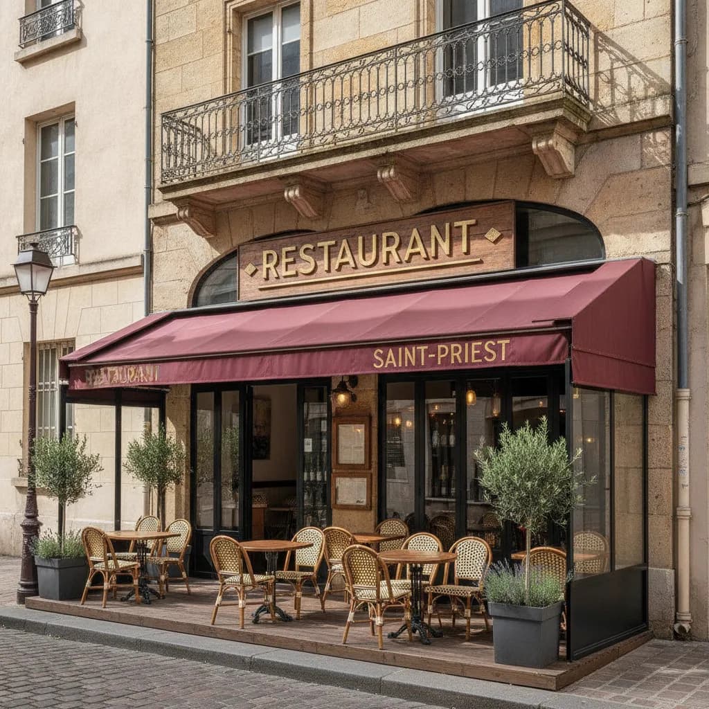 Restaurant 130m² à Saint-Priest : climatisation - cuisine équipée - Image 1