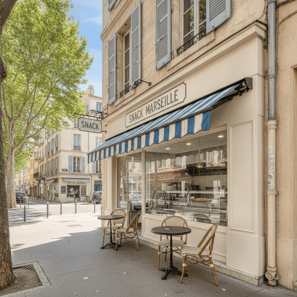 Snack 35m² à Marseille