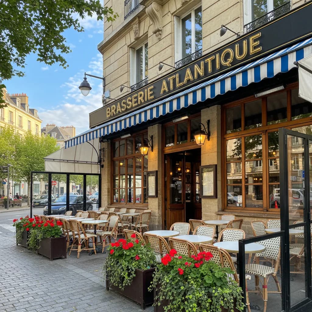 Bar-brasserie à Nantes : terrasse - licence IV - Image 1