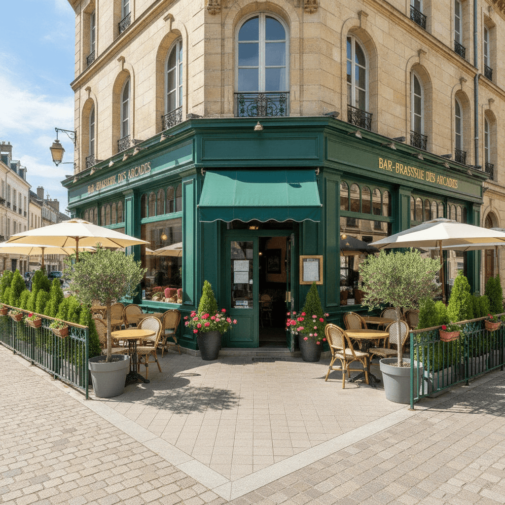 Bar-brasserie 300m² à Valdahon : terrasse - licence IV - Image 1