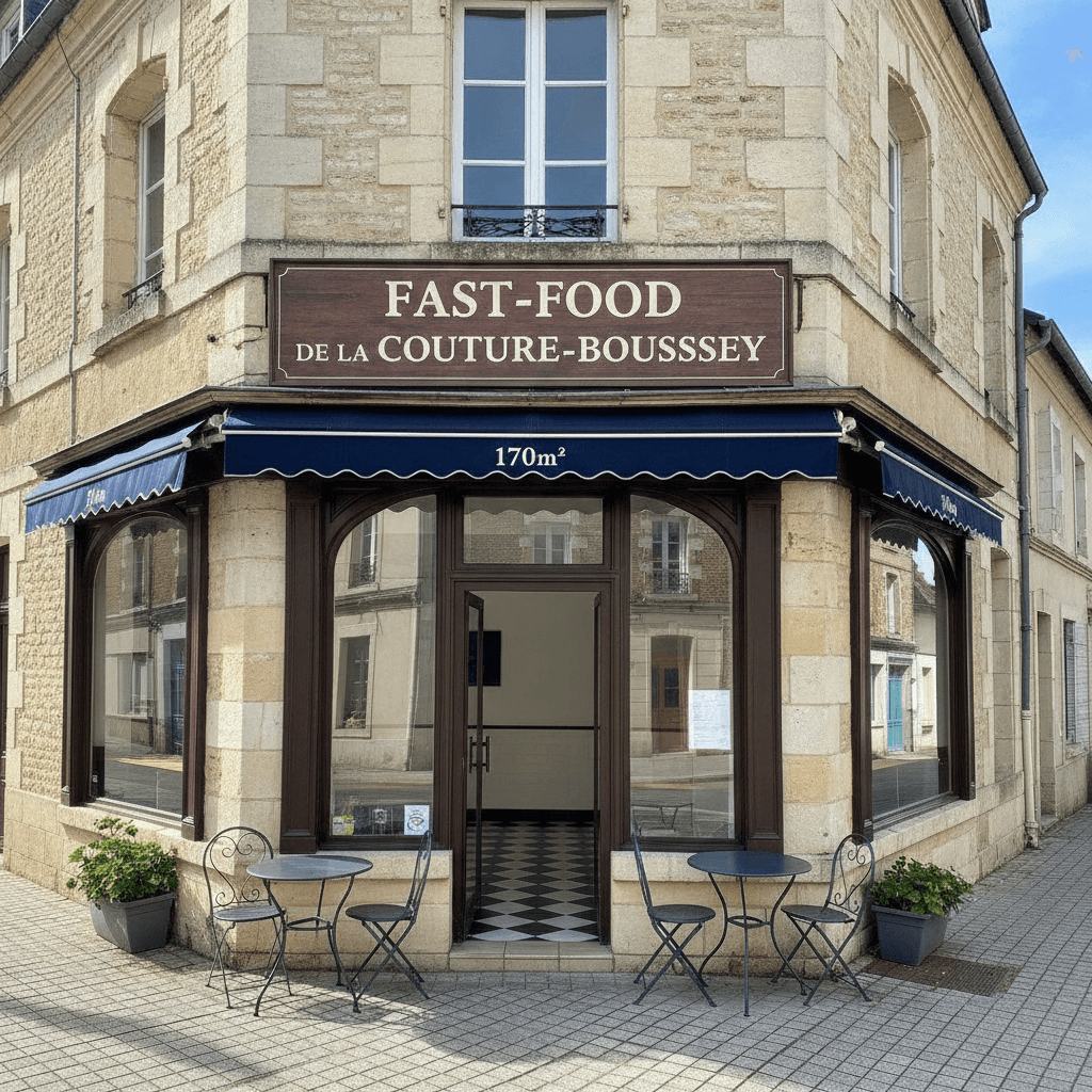 Fast-food 170m² à La Couture-Boussey - Image 1