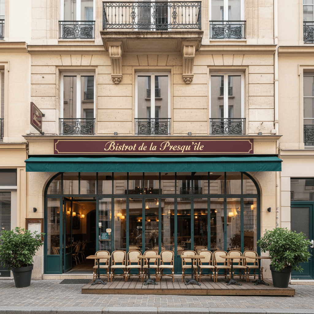 Restaurant 230m² à Lyon : terrasse - extraction