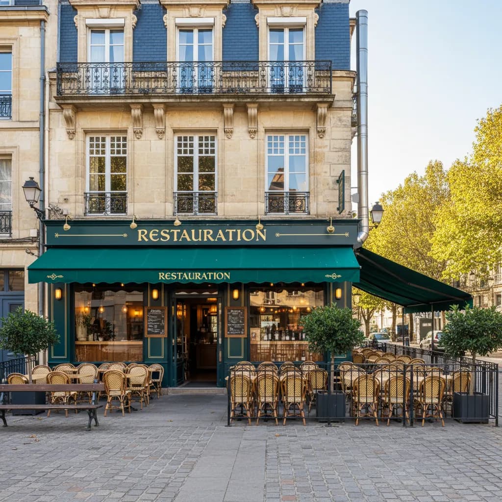 Restaurant 63m² à Bordeaux : terrasse - licence IV - Image 1