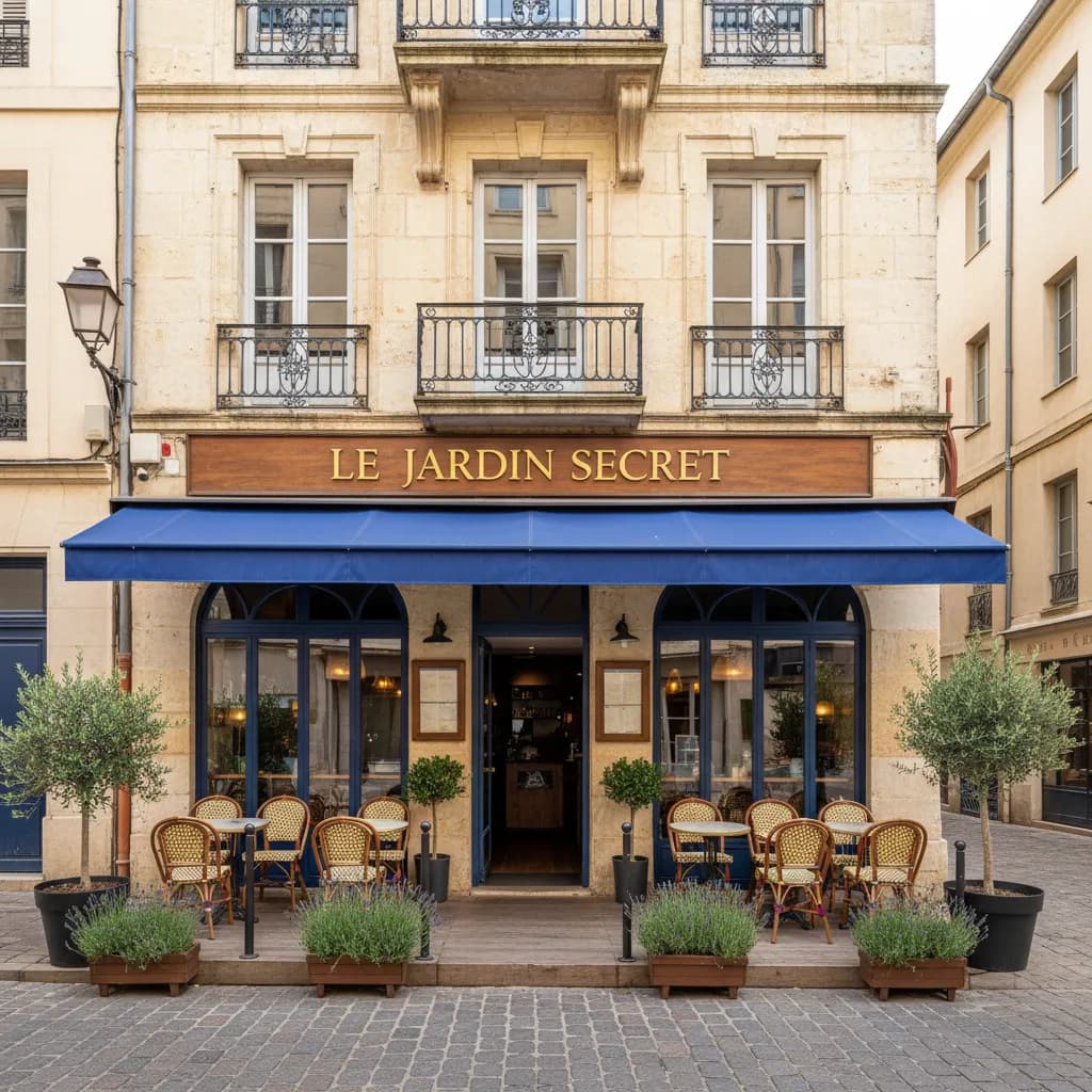 Restaurant à Montpellier : terrasse - licence IV - Image 1