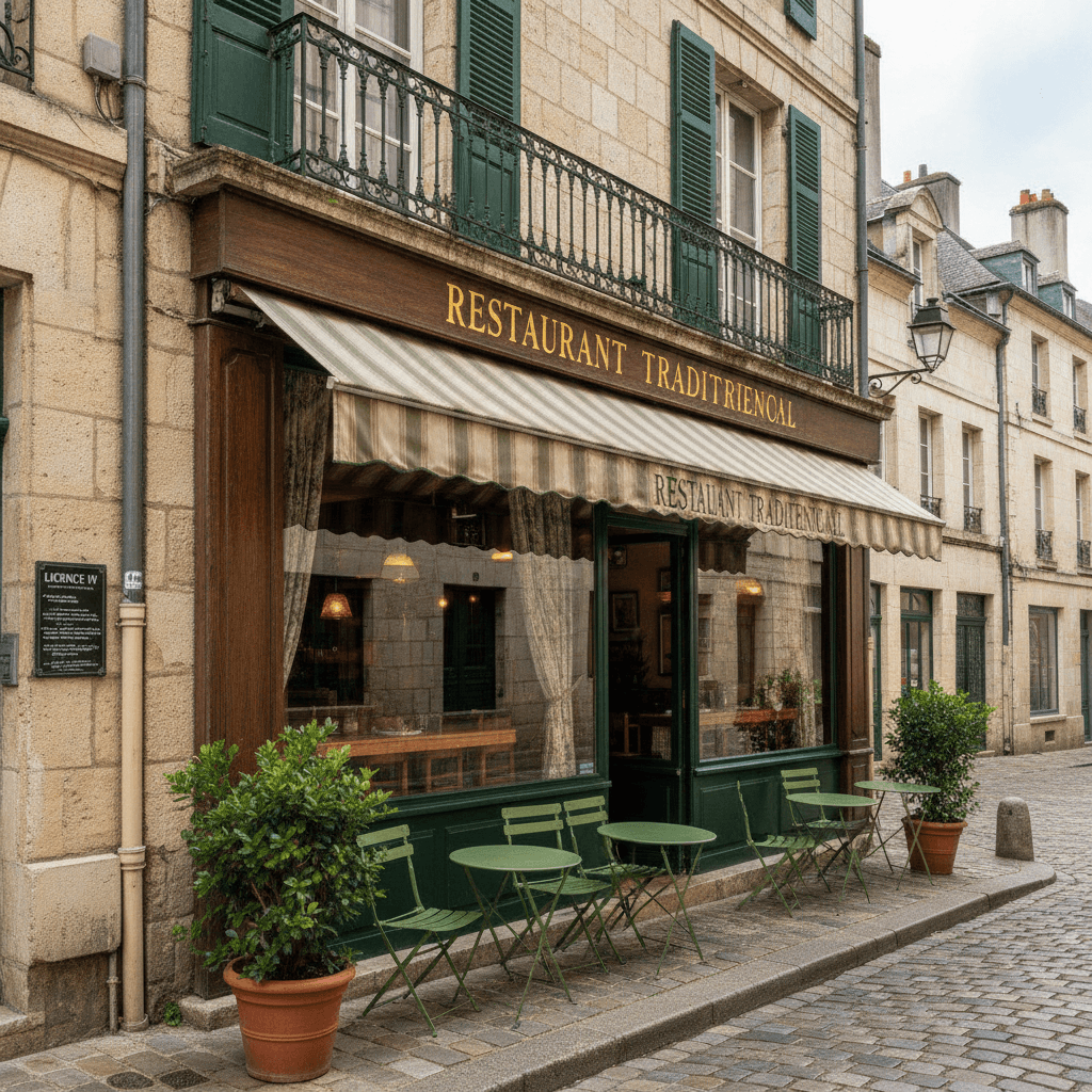 Restaurant à Poitiers : terrasse - licence IV