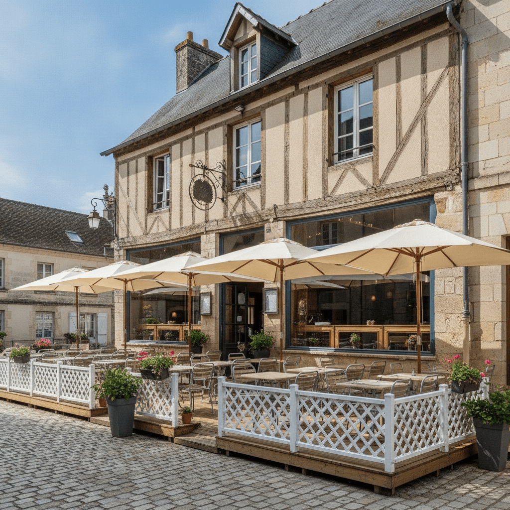 Restaurant 246m² à Arnac-Pompadour : terrasse - licence IV - Image 1