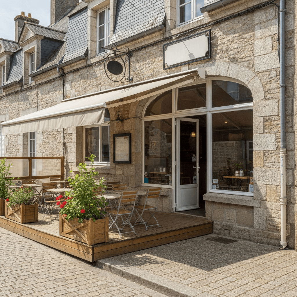 Restaurant 100m² à Machecoul-Saint-Même : terrasse - extraction - Image 1