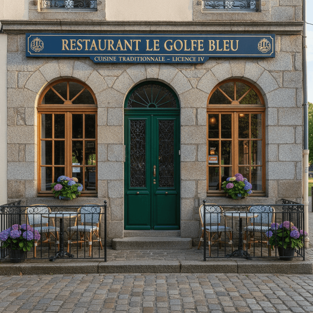 Restaurant à Vannes : terrasse - licence IV - Image 1