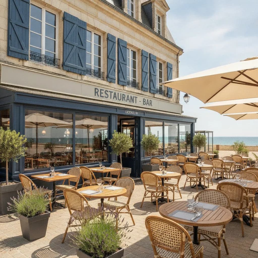 Restaurant 170m² à Capbreton : terrasse - licence IV - Image 1
