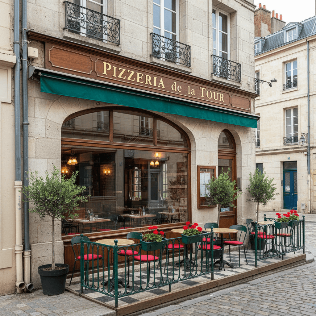 Restaurant 70m² à Nantes : terrasse - Image 1