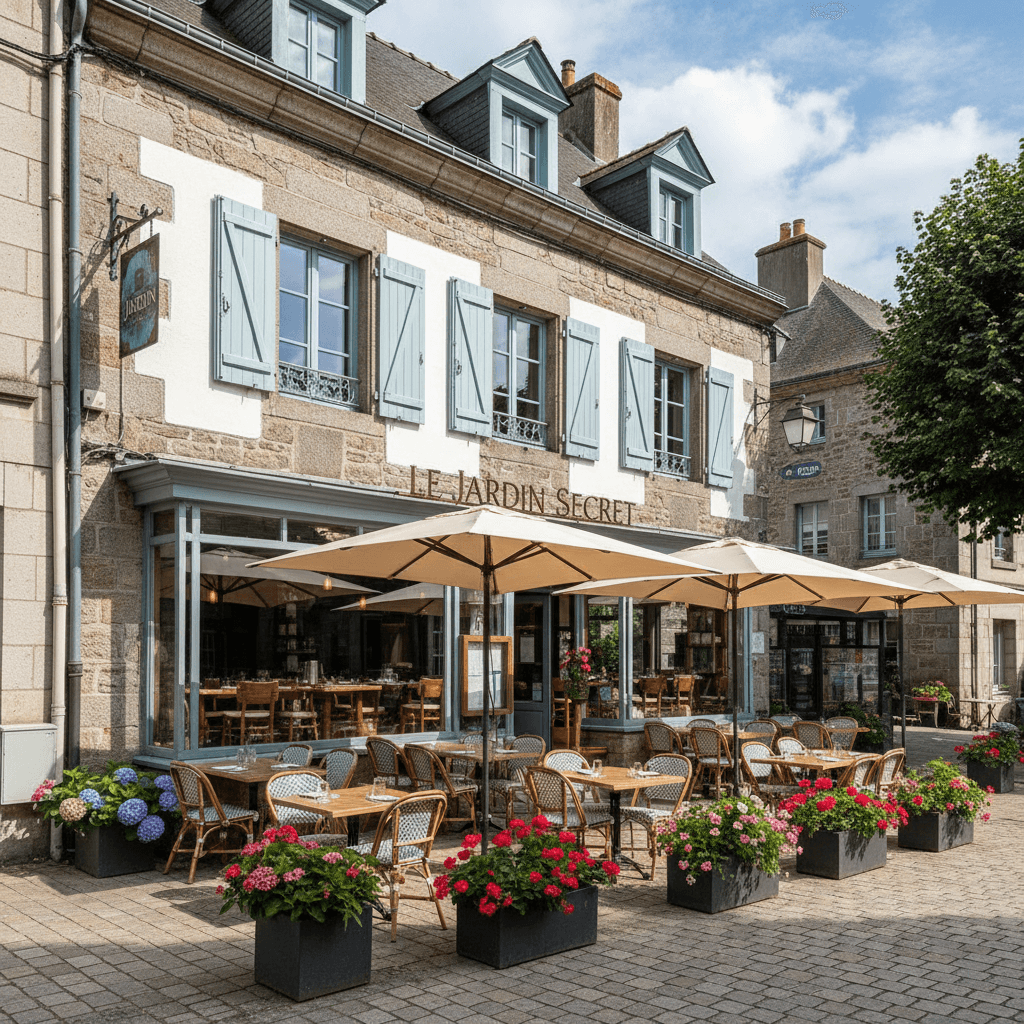 Restaurant 100m² à Vannes : terrasse - licence IV - Image 1