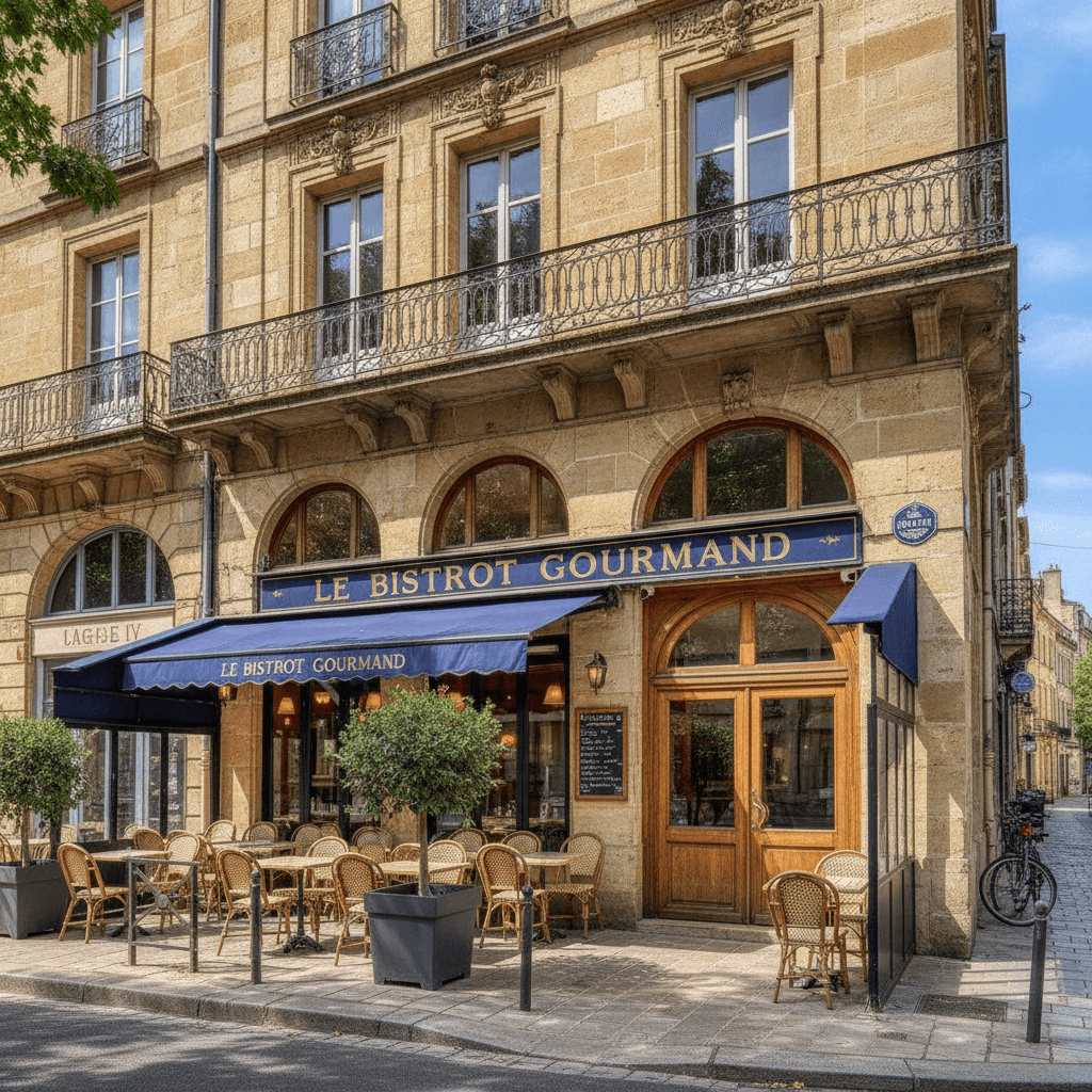 Restaurant 137m² à Bordeaux : terrasse - licence IV - Image 1