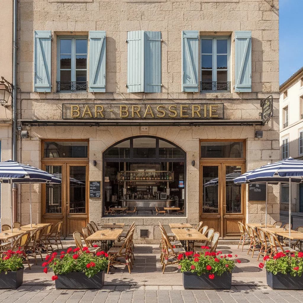 Bar-brasserie 190m² à Béziers : terrasse - licence IV - Image 1