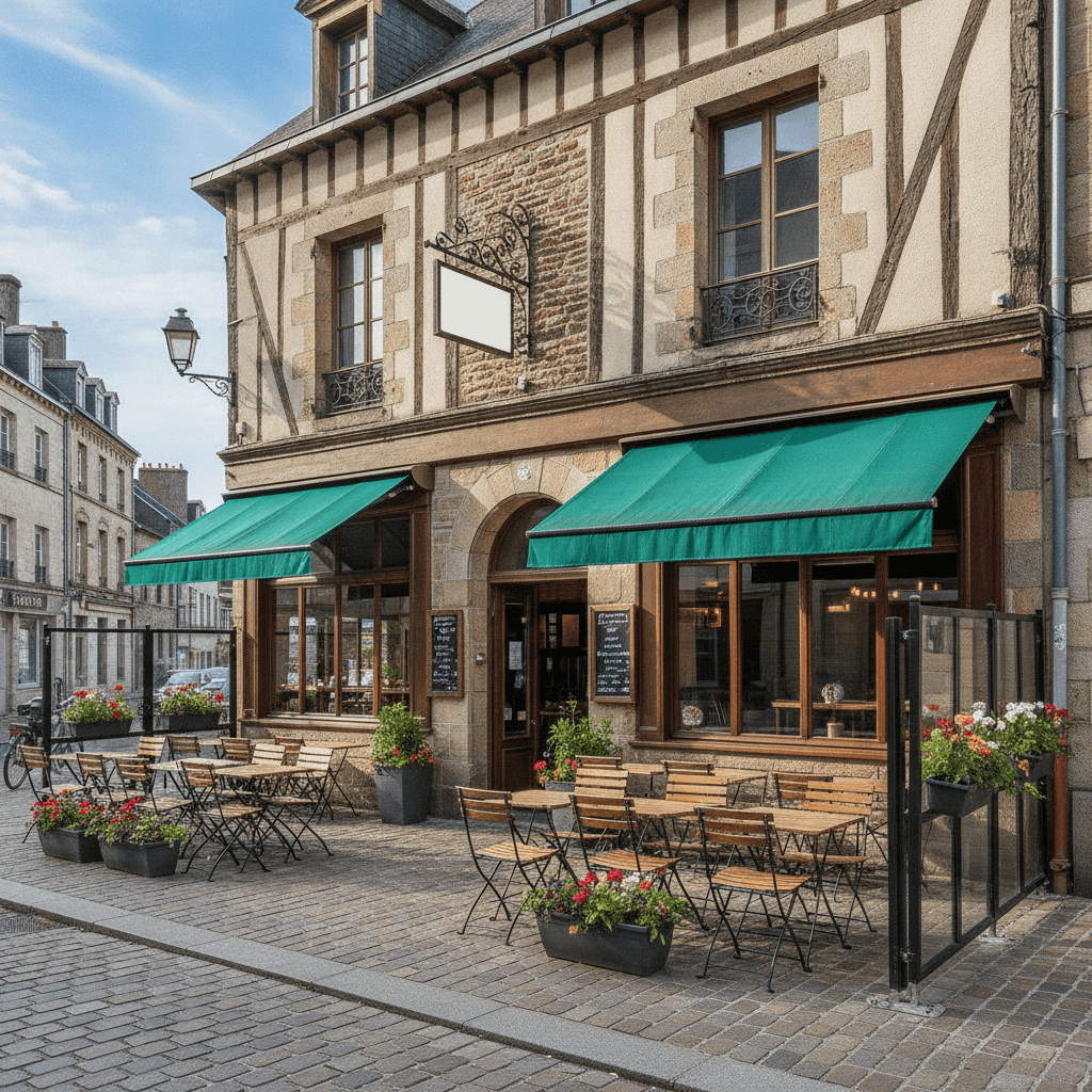 Fast-food 115m² à Montfort-Sur-Meu : terrasse - licence IV - Image 1