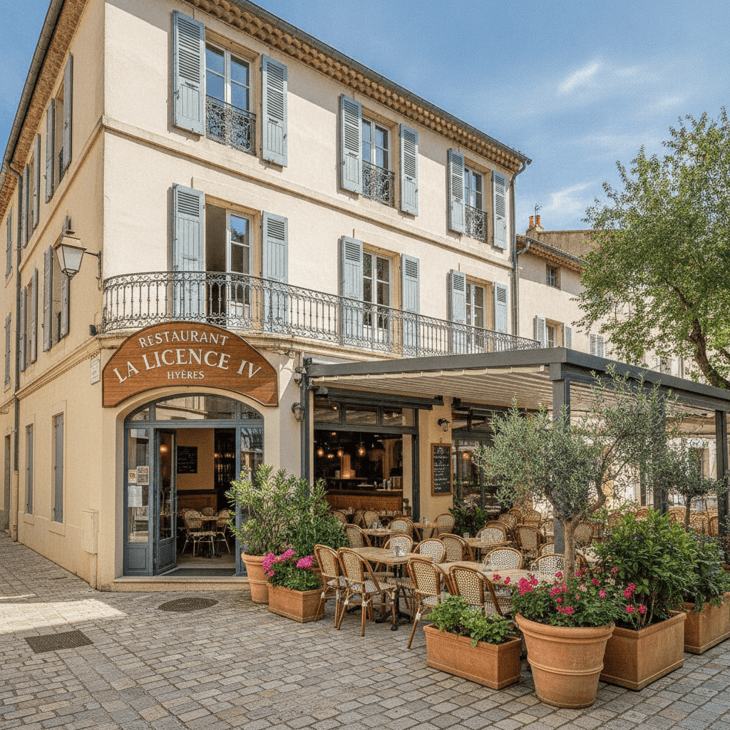 Restaurant 90m² à Hyères : terrasse - licence IV - Image 1