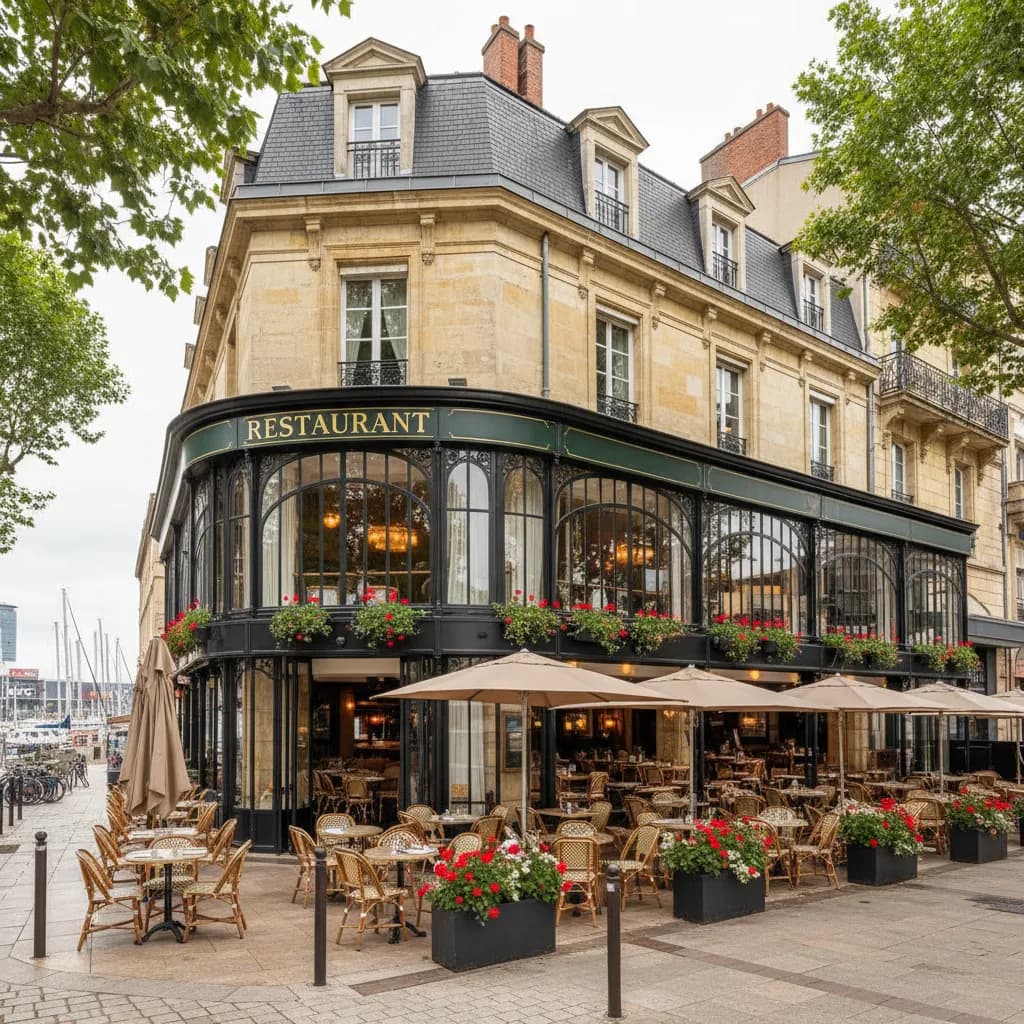 Restaurant 362m² à Bordeaux : terrasse - licence IV - Image 1