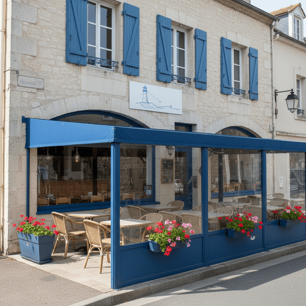Restaurant 145m² à Saint-Pierre-D'Oléron : terrasse - licence IV - Image 1