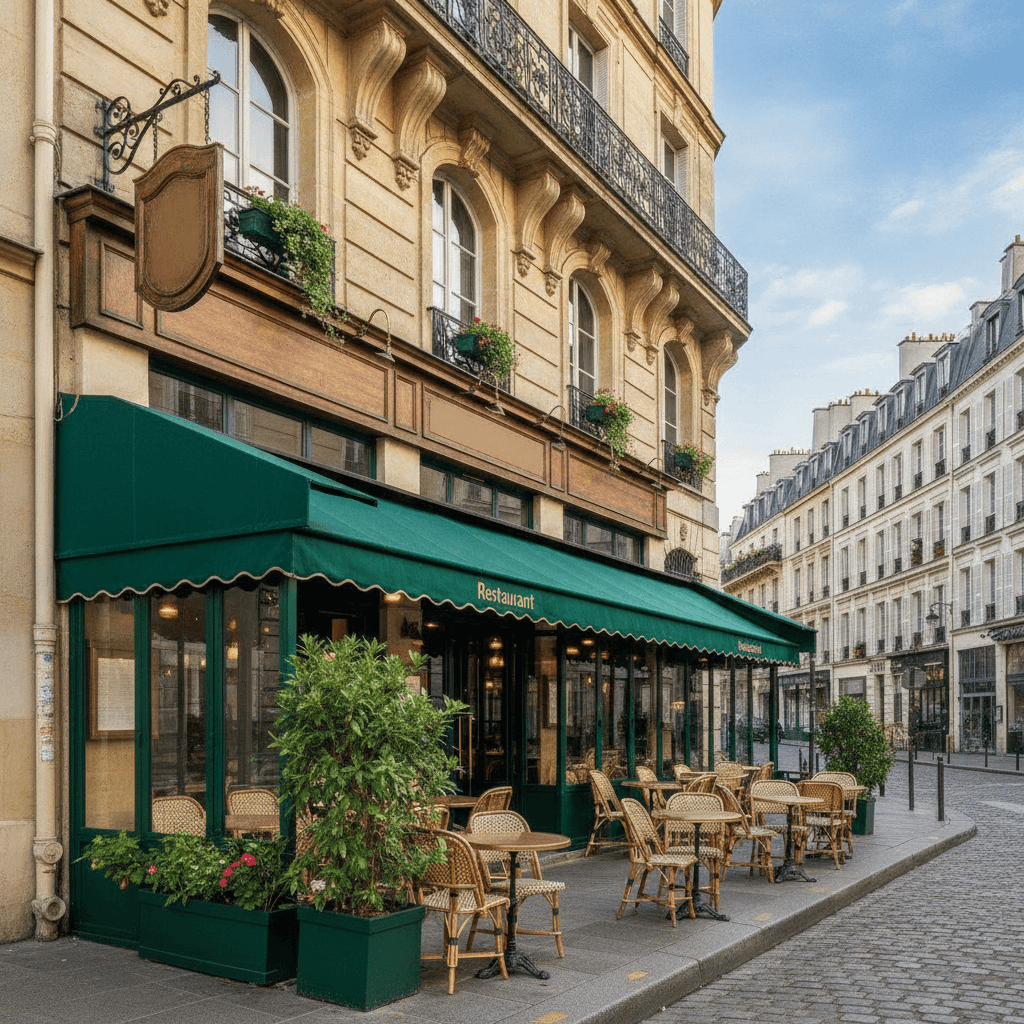 Restaurant 45m² à Paris : terrasse - licence IV en liquidation judiciaire - Image 1