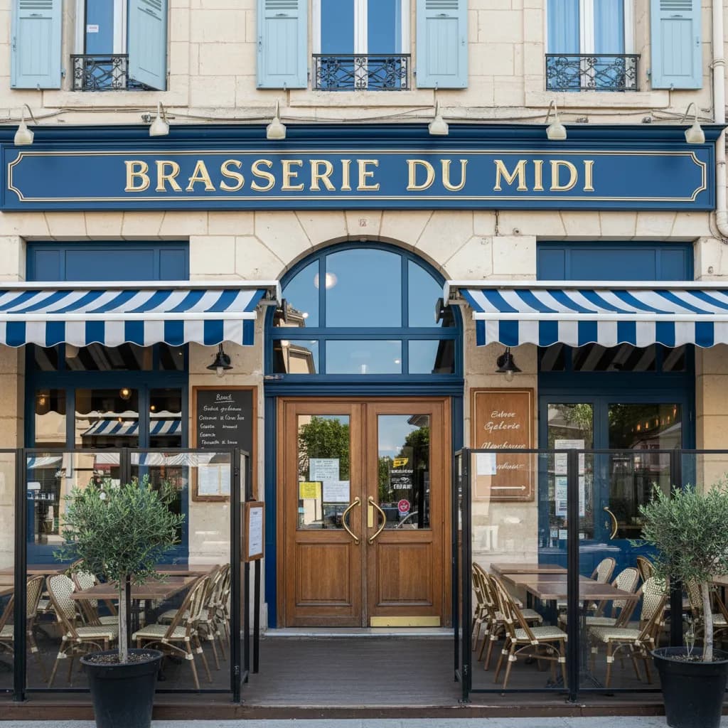 Bar-brasserie à Montpellier : terrasse - licence IV - Image 1