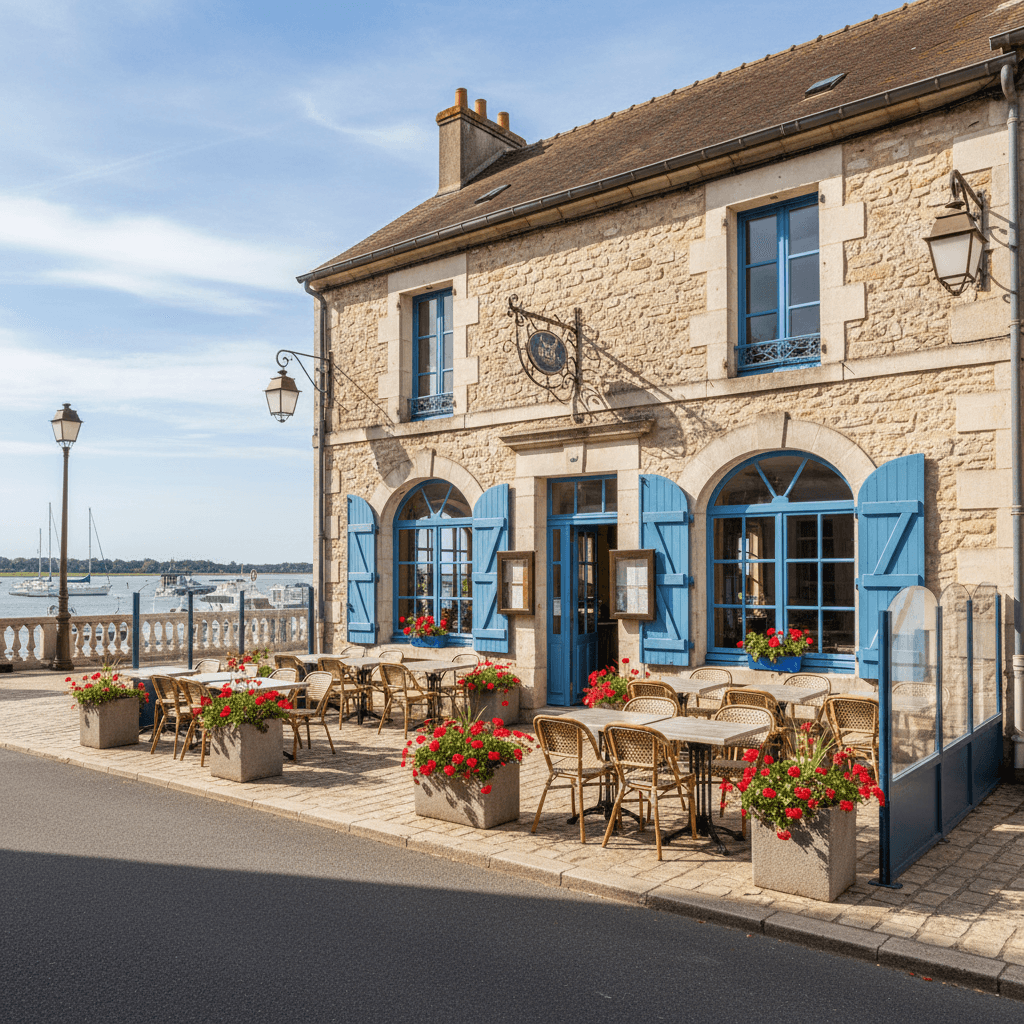 Restaurant 135m² à Bords : terrasse - licence IV - Image 1