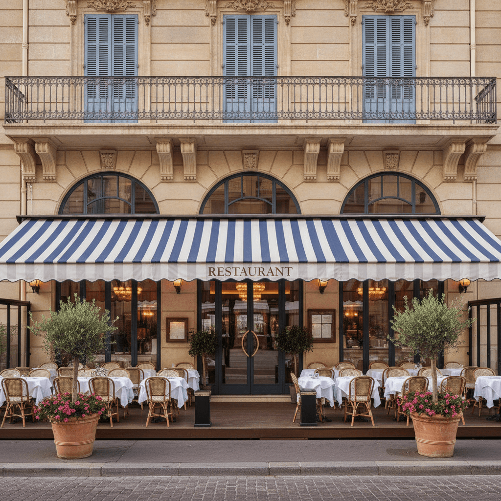 Restaurant 300m² à Cannes : terrasse - licence IV - Image 1