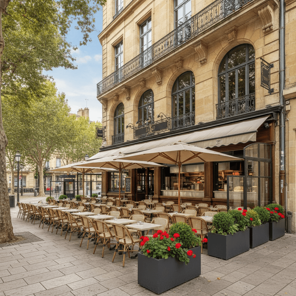 Restaurant 180m² à Bordeaux : terrasse - licence IV - Image 1