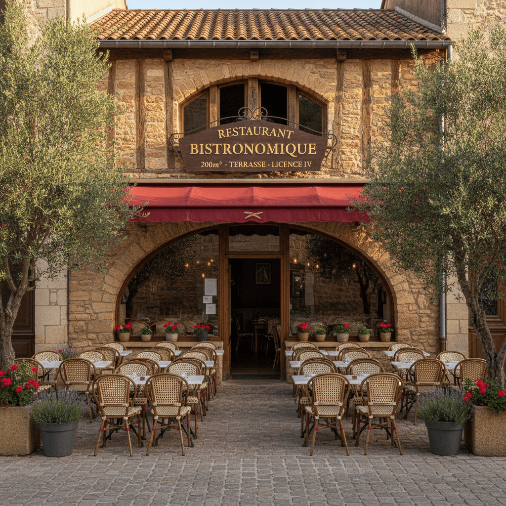 Restaurant 200m² à Perpignan : terrasse - licence IV - Image 1
