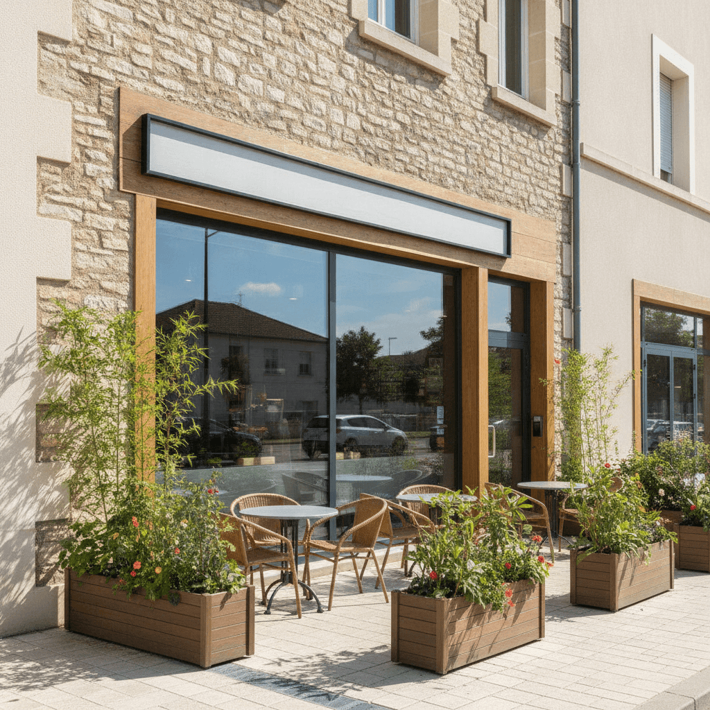 Snack 360m² à Pessac : terrasse - licence IV - Image 1