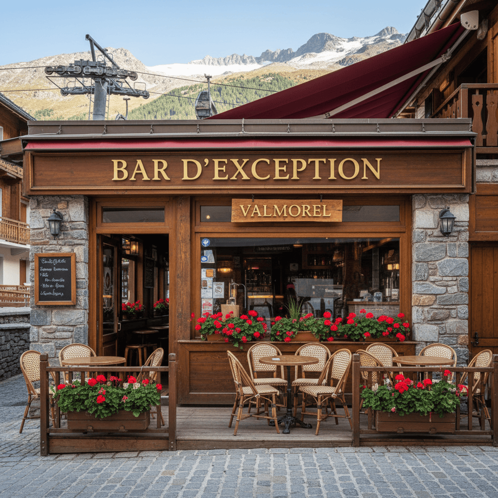 Bar 150 couverts à Les Avanchers-Valmorel : licence IV - Image 1