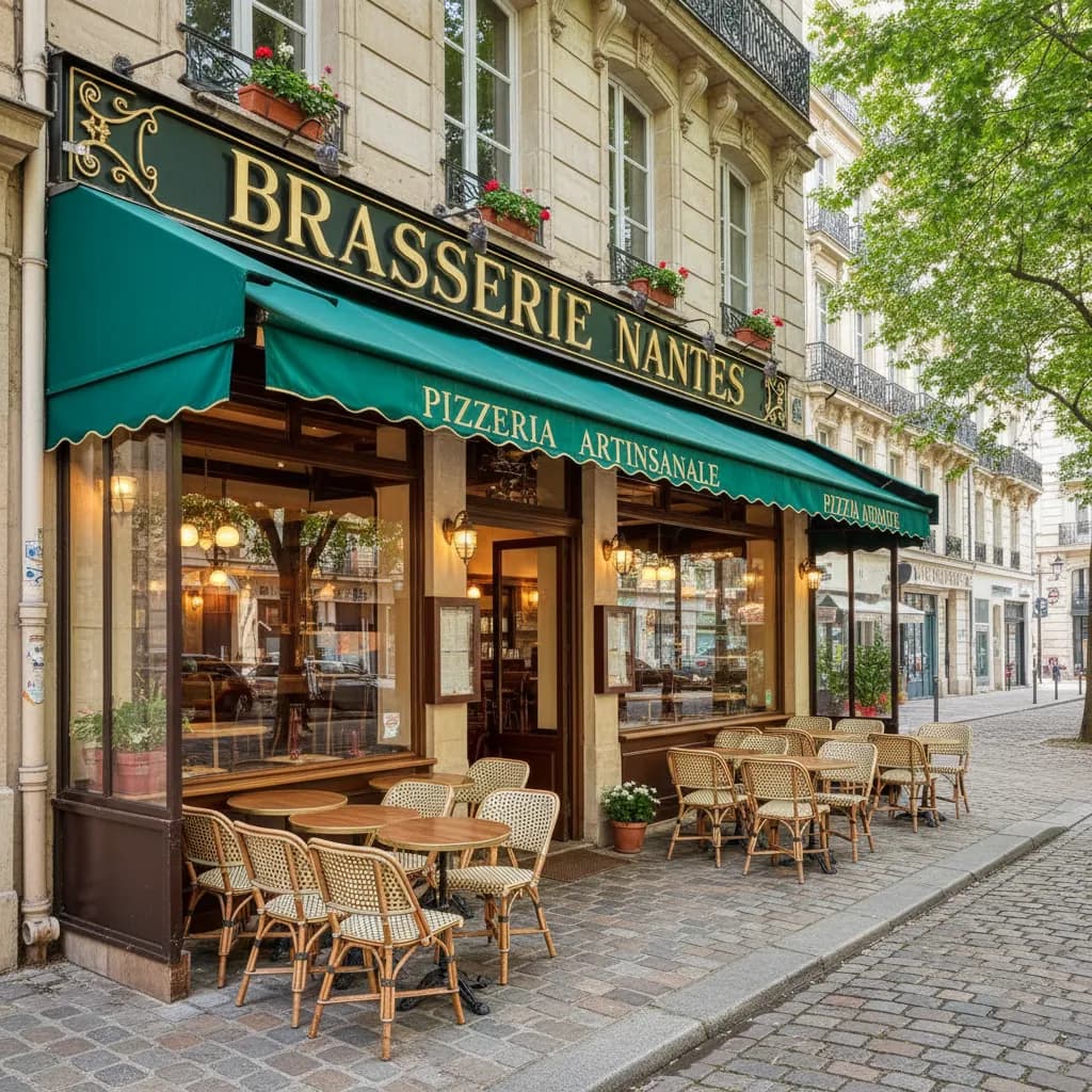 Bar-brasserie à Nantes : terrasse - licence IV - Image 1