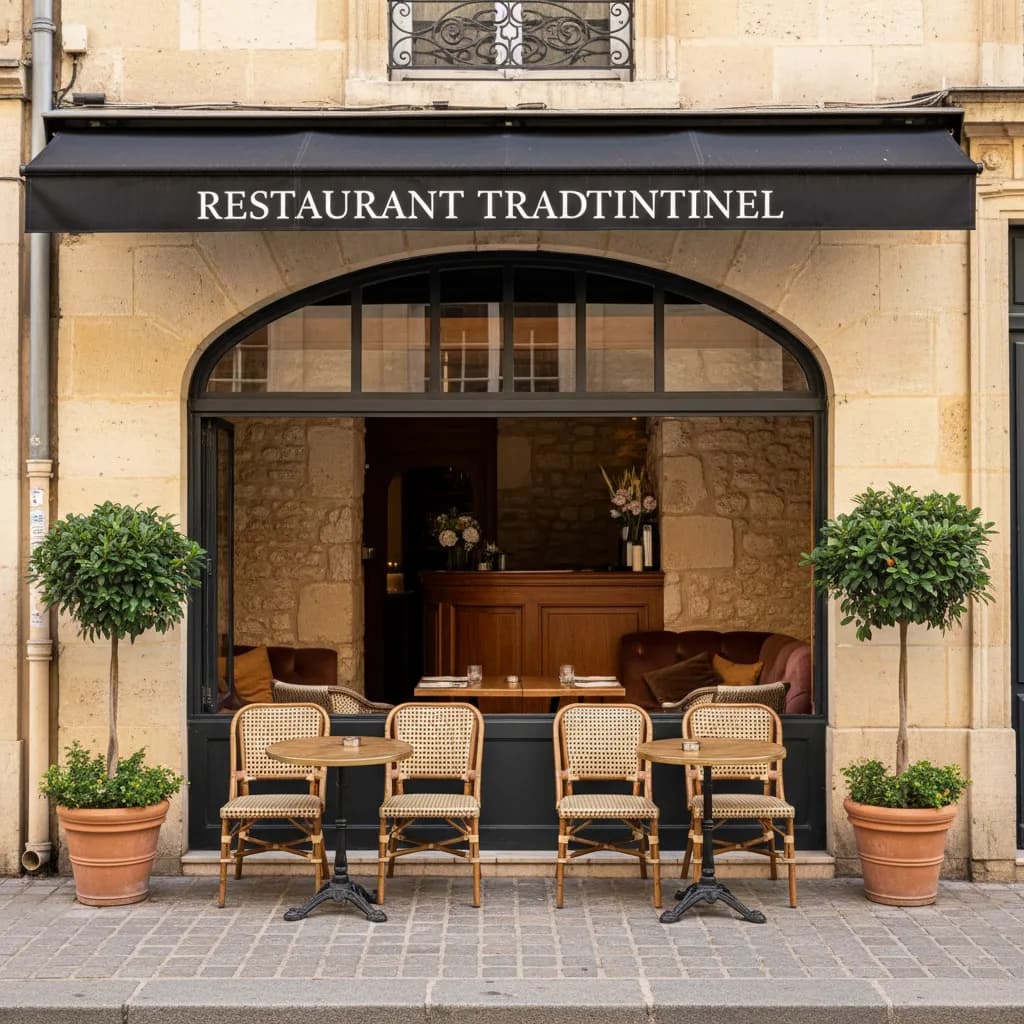 Restaurant 150m² à Bordeaux : terrasse - licence IV - Image 1