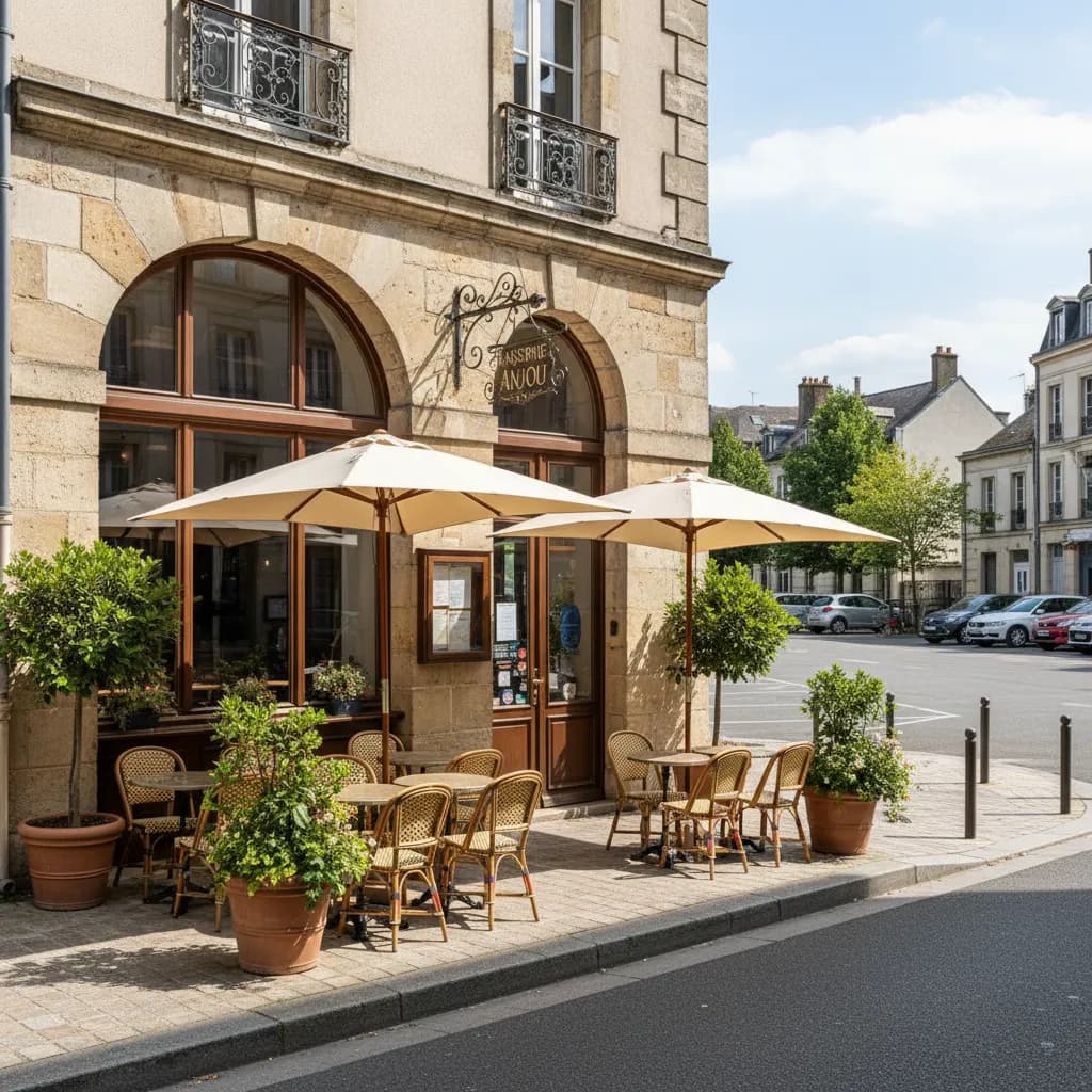 Bar-brasserie à Angers : terrasse - licence IV - Image 1