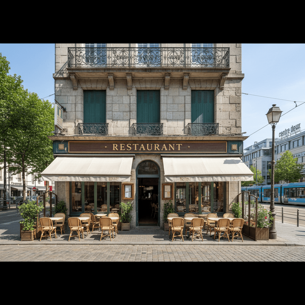Restaurant 200m² à Saint-Étienne : extraction - cuisine équipée
