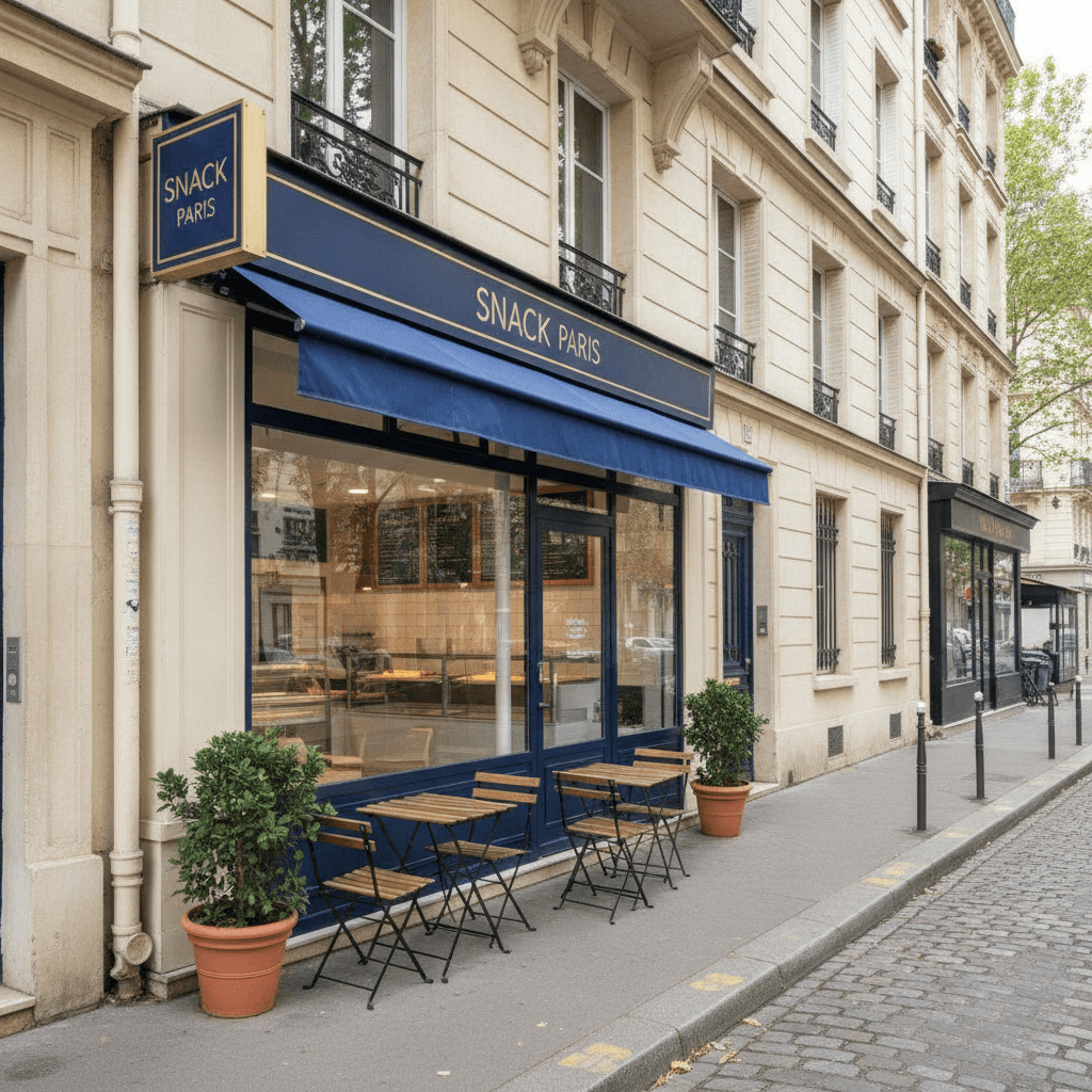 Snack 30m² à Paris
