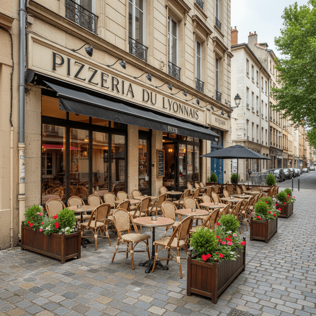 Restaurant à Lyon : terrasse - extraction