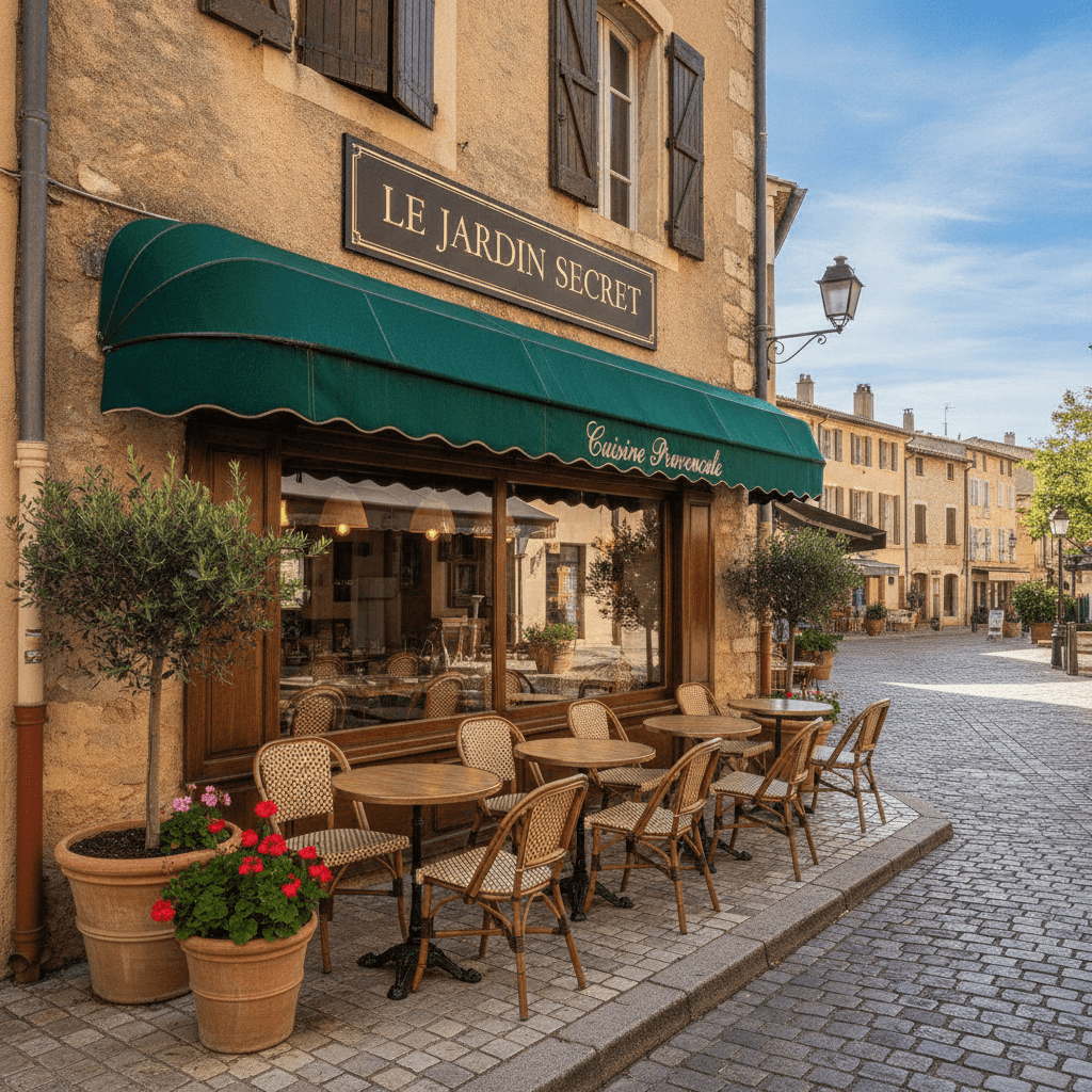 Restaurant 65m² à Valbonne : terrasse - licence IV - Image 1