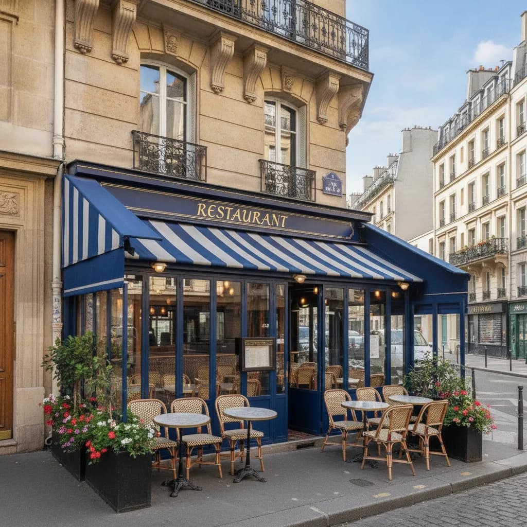 Restaurant 159m² à Paris : extraction - cuisine équipée - Image 1