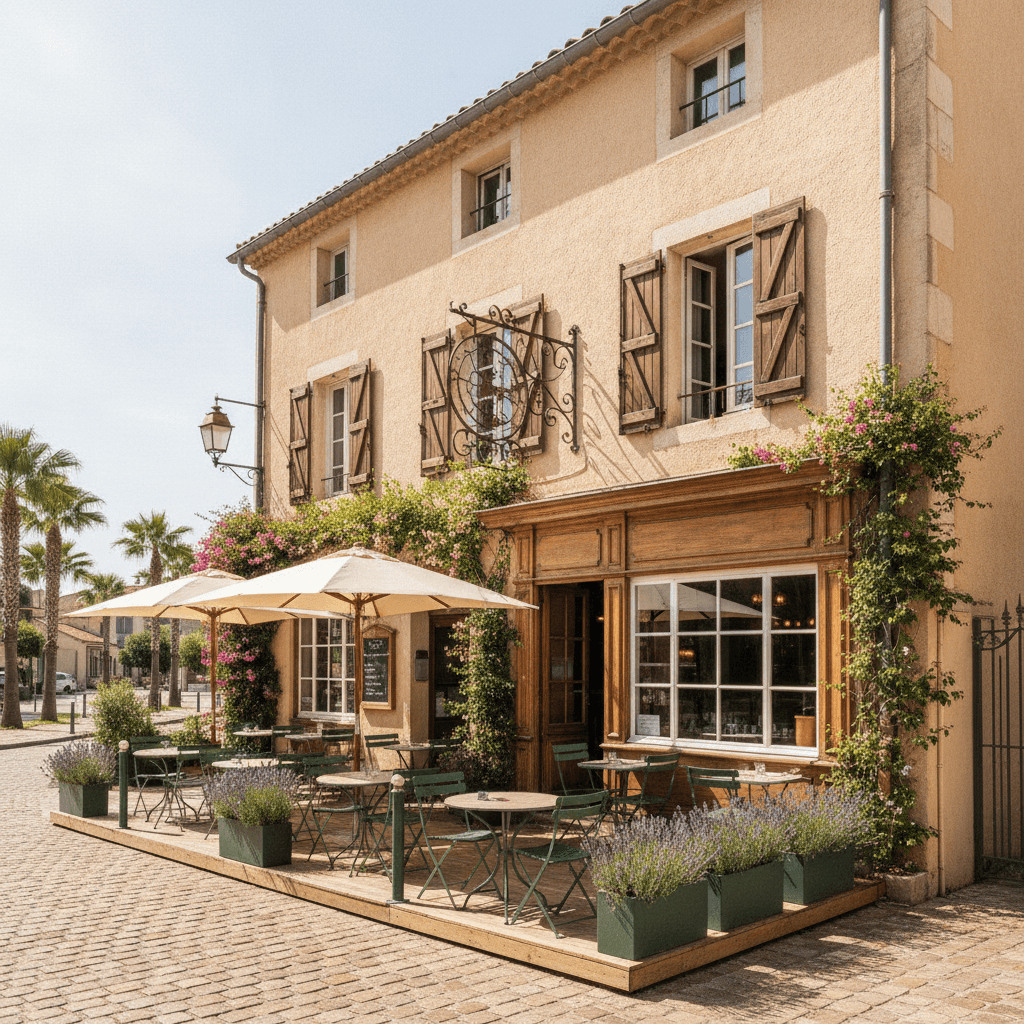 Restaurant 250m² à La Ciotat : terrasse - licence IV