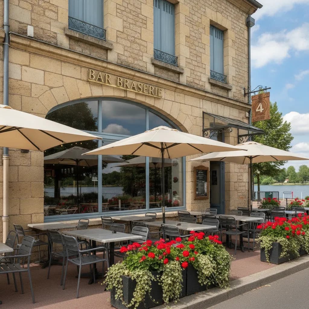 Bar-brasserie 120m² à Châteauroux : terrasse - licence IV - Image 1