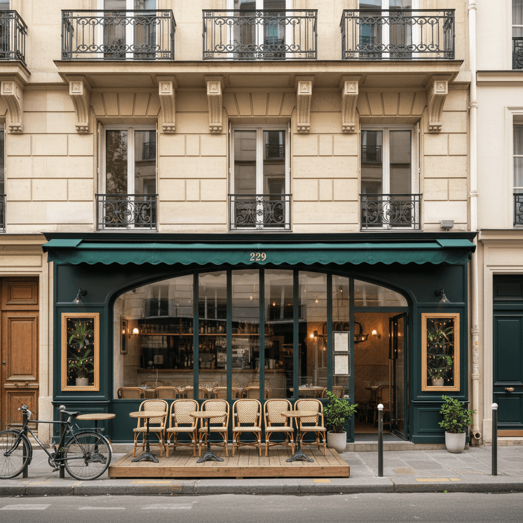 Local commercial rénové au cœur du Sentier