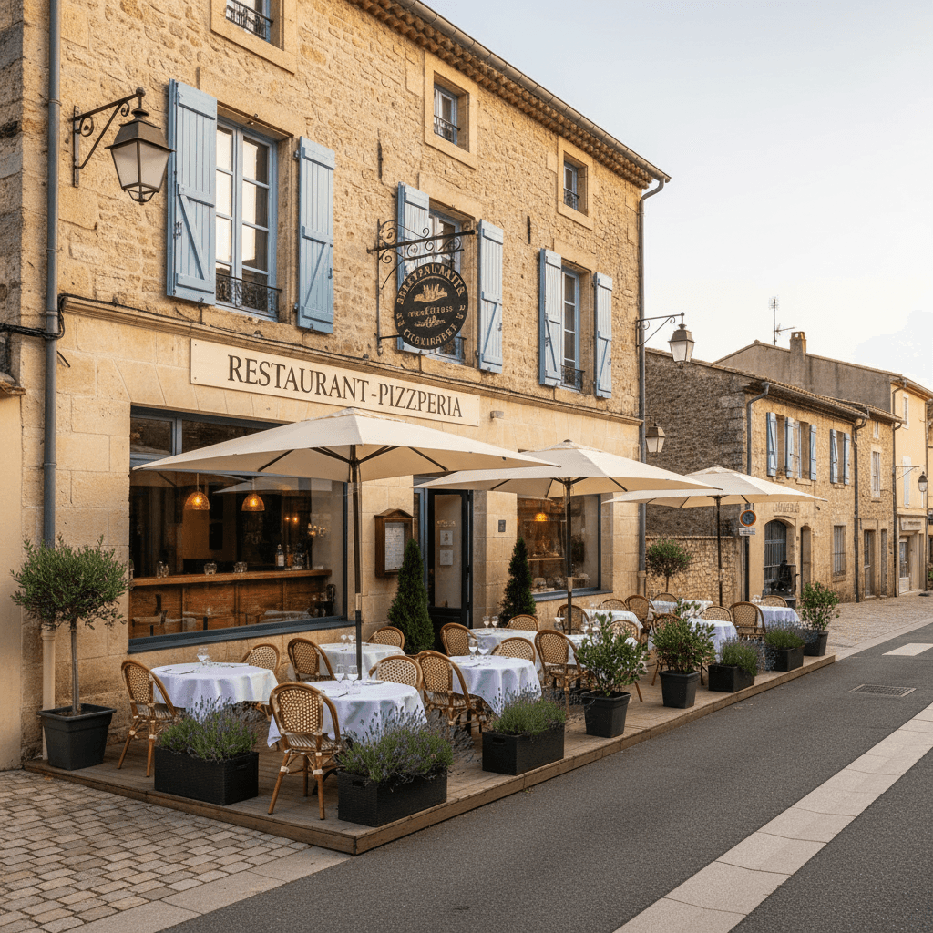 Restaurant 6000m² : terrasse - licence IV - Image 1